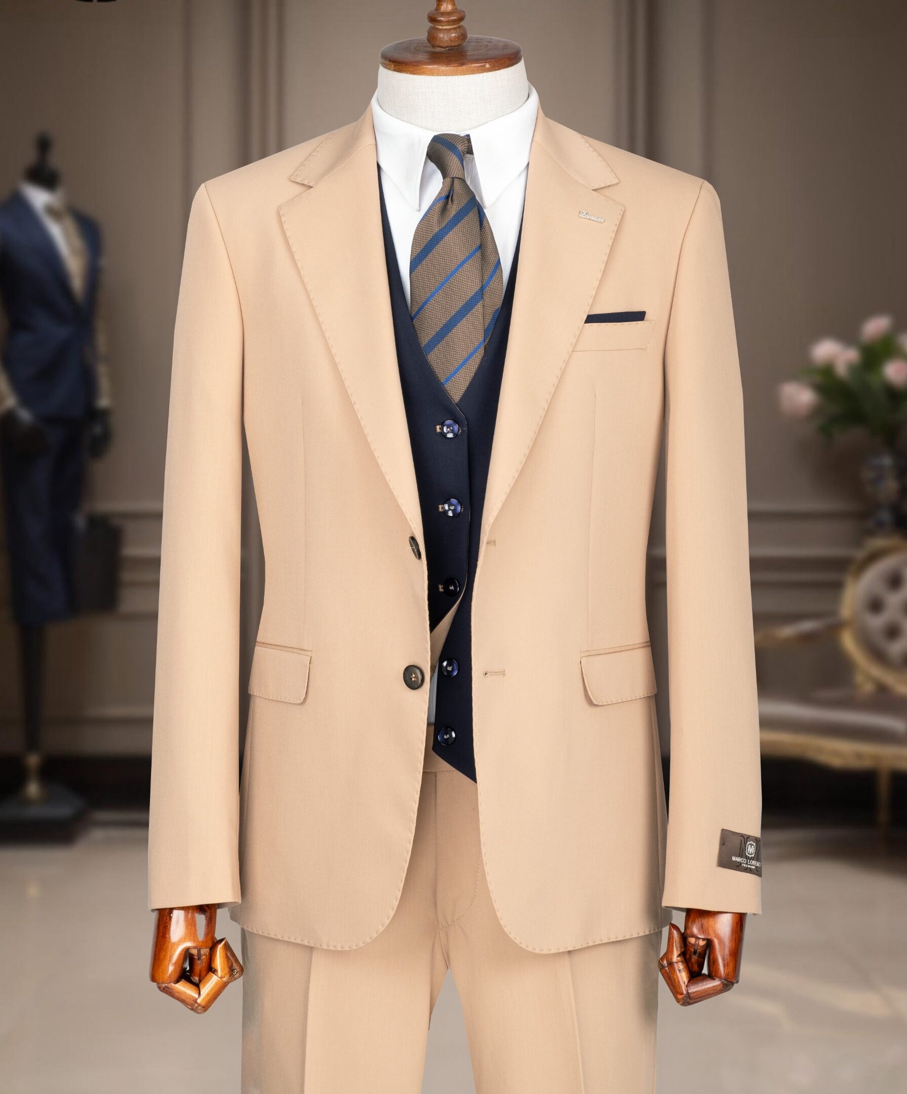 Stylish Three-Piece Suit