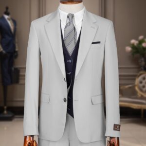 Grey Three-Piece Suit