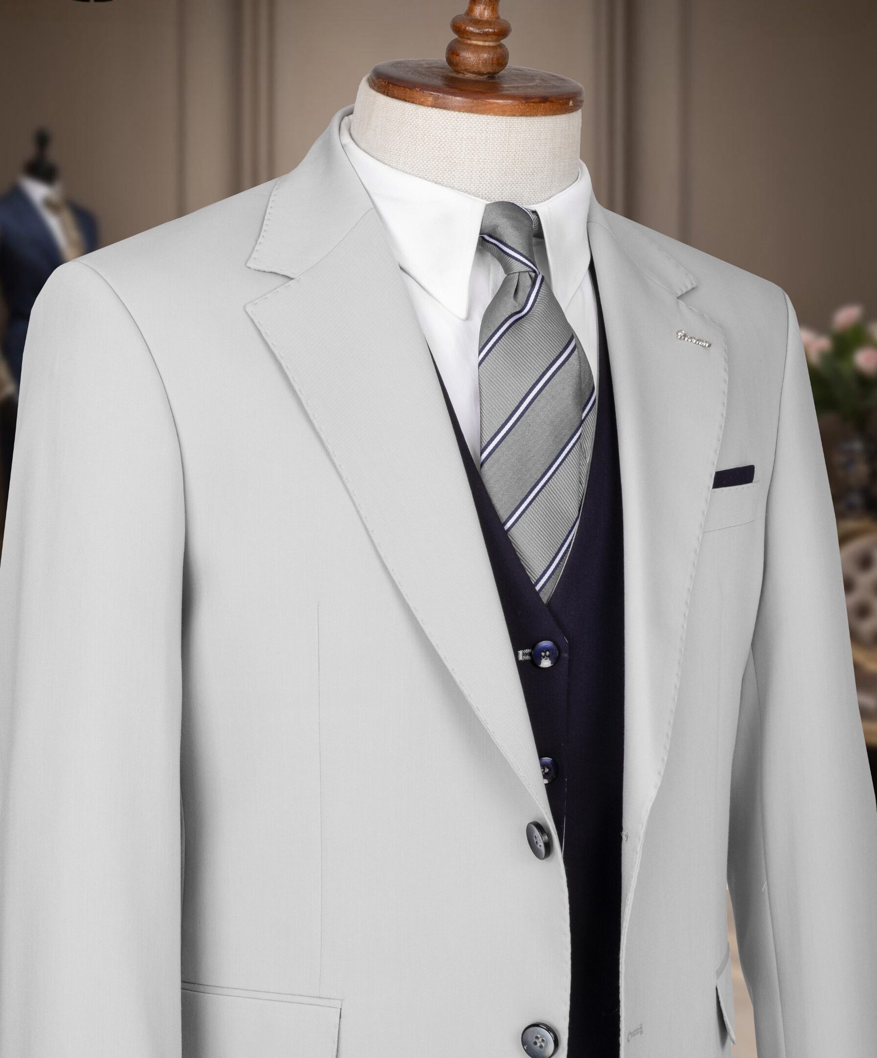 Grey Three-Piece Suit - Image 2