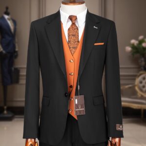Stylish Three-Piece Suit