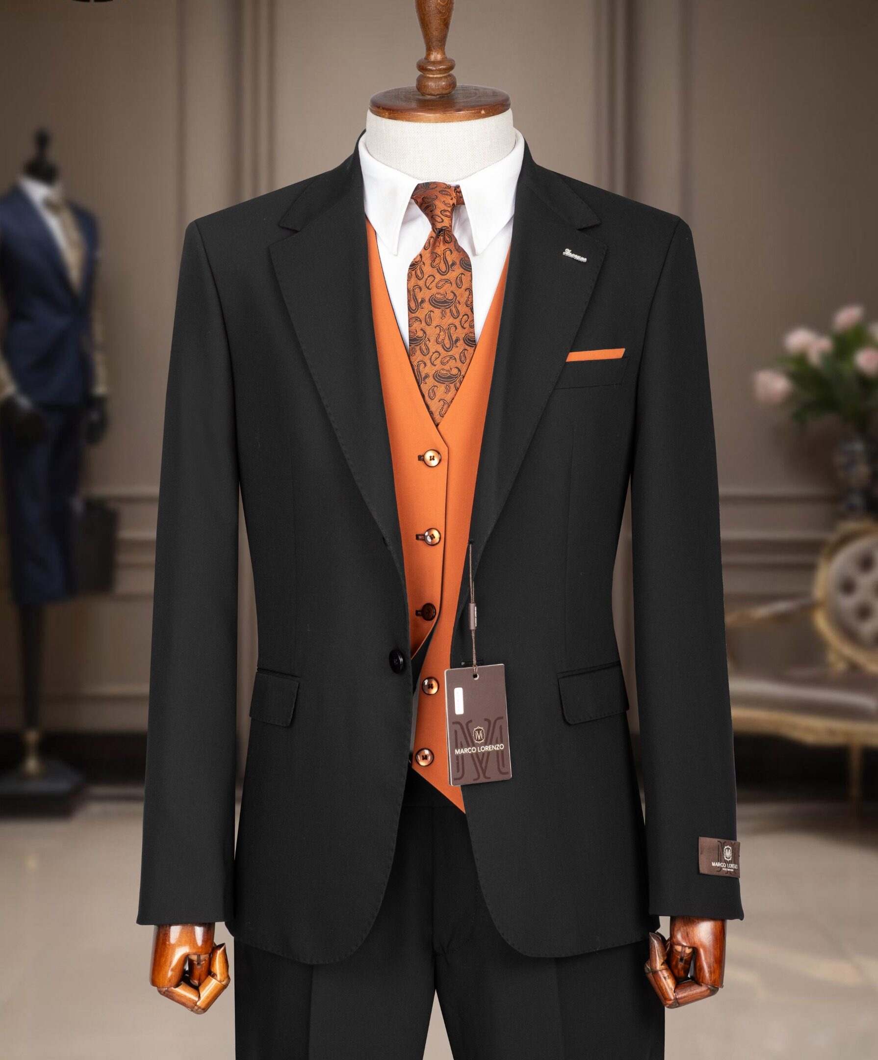 Stylish Three-Piece Suit